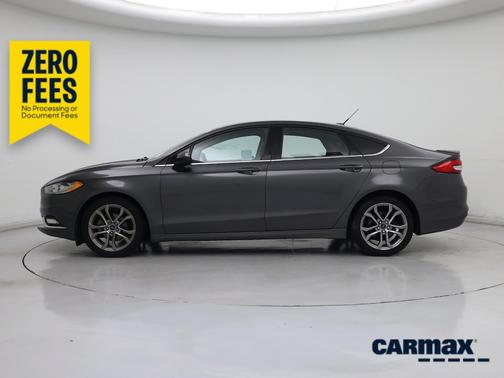 Gray 2017 Ford Fusion SE