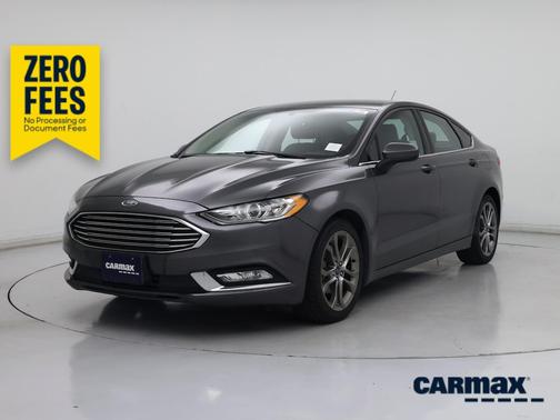 Gray 2017 Ford Fusion SE