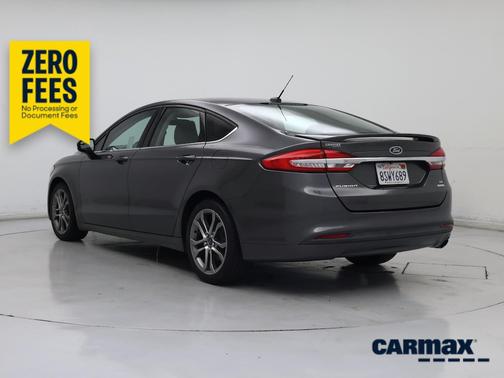 Gray 2017 Ford Fusion SE