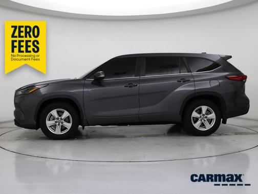 Gray 2023 Toyota Highlander LE