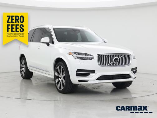 White 2023 Volvo XC90 Recharge Plug-In Hybrid T8 Plus Bright Theme