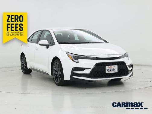 White 2026 Toyota Corolla SE