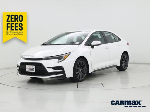 White 2026 Toyota Corolla SE