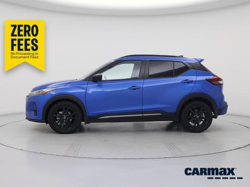 Blue 2024 Nissan Kicks SR