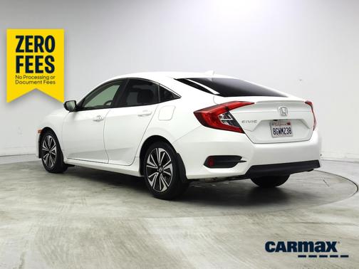 White 2018 Honda Civic EX-T