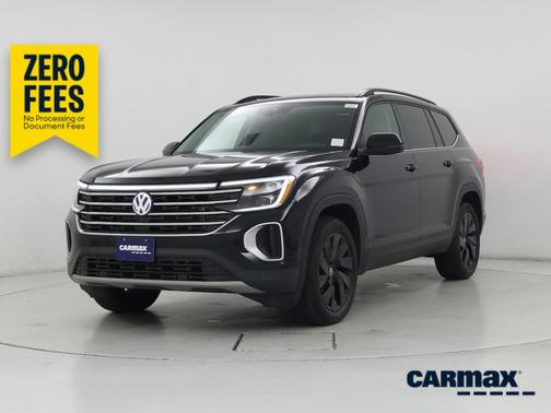 Black 2024 Volkswagen Atlas SE w/Tech