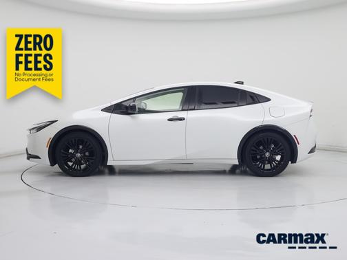 White 2025 Toyota Prius Nightshade