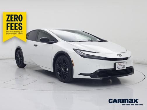 White 2025 Toyota Prius Nightshade