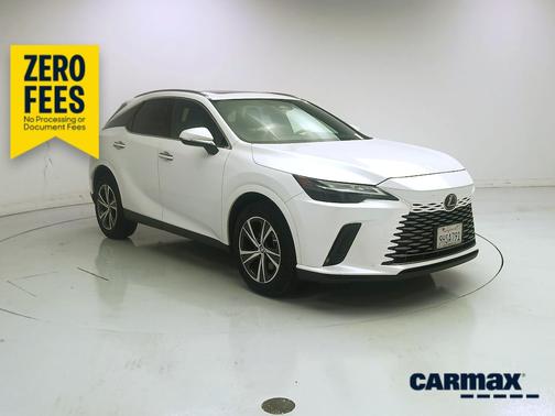 White 2023 Lexus RX 350