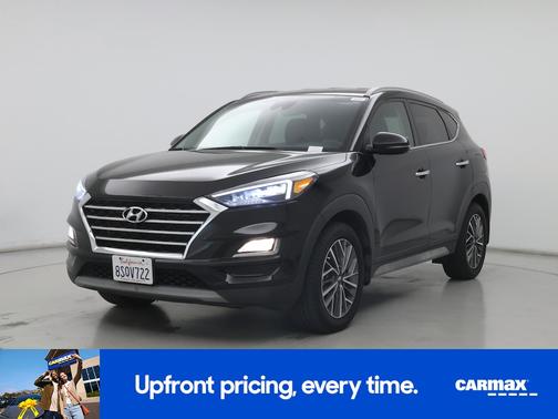 Black 2021 Hyundai TUCSON Limited