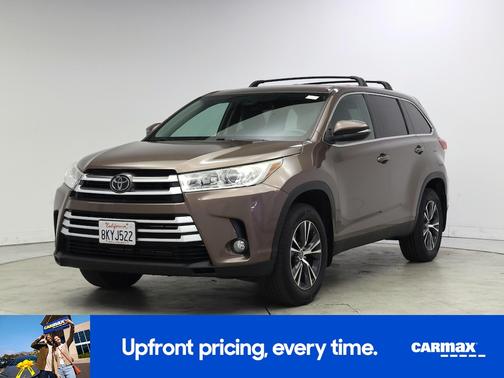 Brown 2019 Toyota Highlander LE Plus