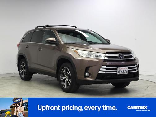Brown 2019 Toyota Highlander LE Plus