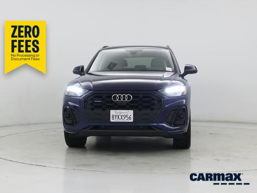 Blue 2022 Audi Q5 S-Line Premium Plus