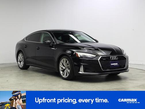 Black 2023 Audi A5 Sportback Premium