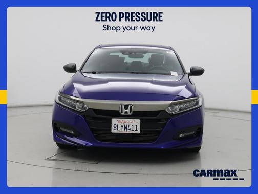 Blue 2019 Honda Accord Sport