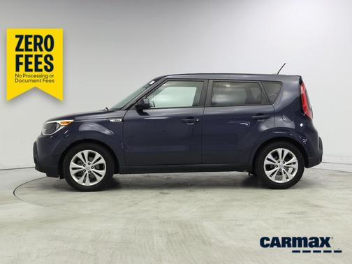 Blue 2015 Kia Soul +