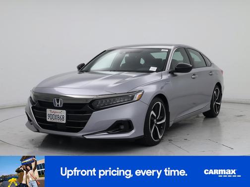 Silver 2022 Honda Accord Hybrid Sport
