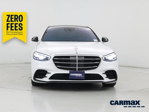 White 2024 Mercedes-Benz S-Class