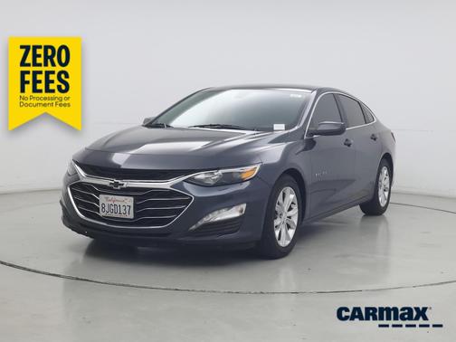 Gray 2019 Chevrolet Malibu LT