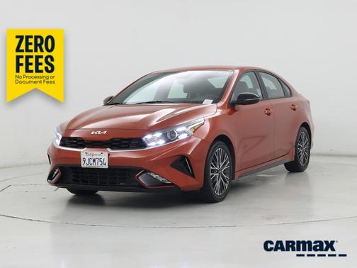 Orange 2023 Kia Forte GT-Line