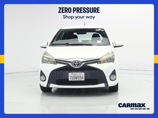 White 2016 Toyota Yaris SE