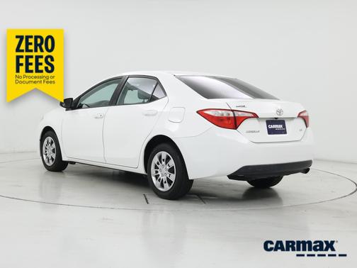White 2016 Toyota Corolla LE