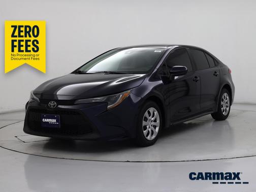 Blue 2022 Toyota Corolla LE
