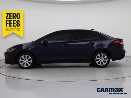 Blue 2022 Toyota Corolla LE
