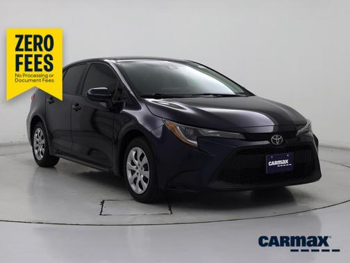 Blue 2022 Toyota Corolla LE