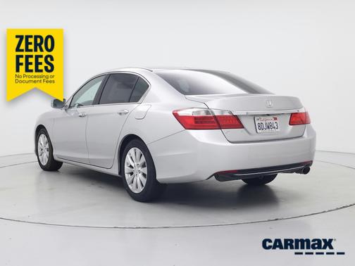 Silver 2015 Honda Accord EX-L