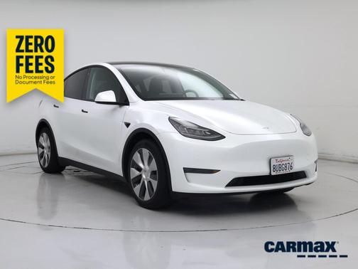 White 2021 Tesla Model Y Long Range