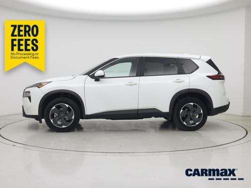White 2025 Nissan Rogue SV