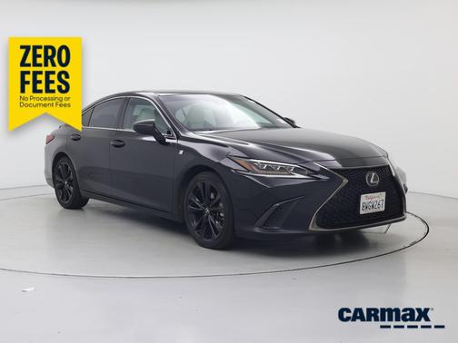 Black 2021 Lexus ES 350 F-Sport