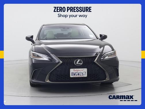 Black 2021 Lexus ES 350 F-Sport