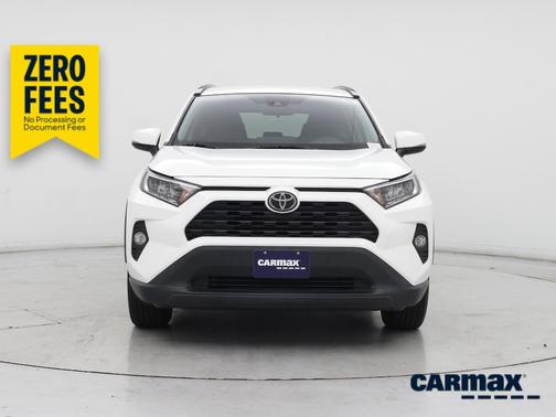 White 2020 Toyota RAV4 XLE