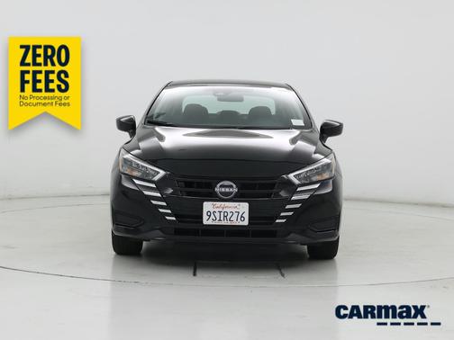 Black 2025 Nissan Versa SV