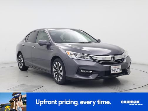 Gray 2017 Honda Accord Hybrid EX-L