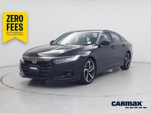 Black 2022 Honda Accord Sport