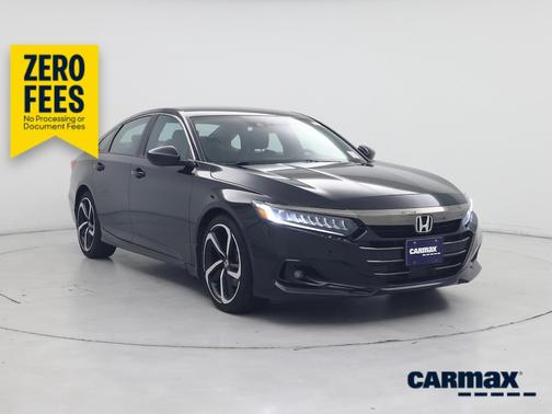Black 2022 Honda Accord Sport