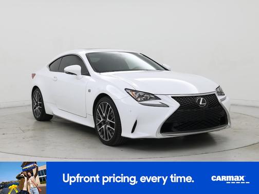 White 2017 Lexus RC 200t F-Sport