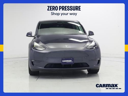 Gray 2022 Tesla Model Y Long Range