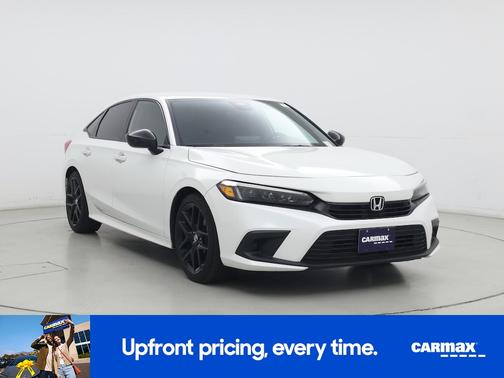 White 2023 Honda Civic Sport