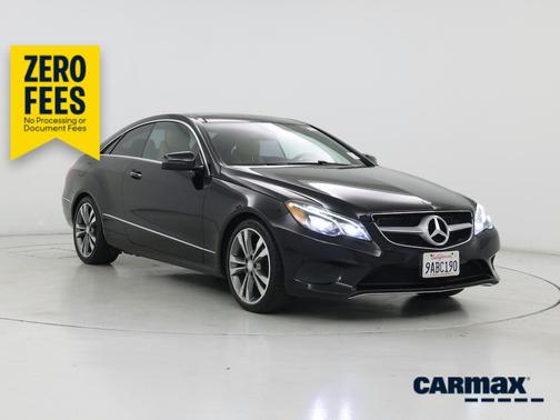 Black 2016 Mercedes-Benz E-Class
