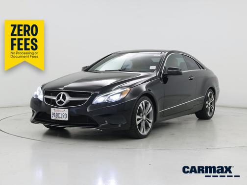 Black 2016 Mercedes-Benz E-Class