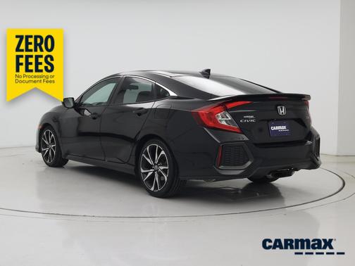 Black 2017 Honda Civic SI