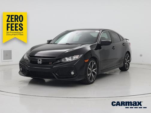 Black 2017 Honda Civic SI