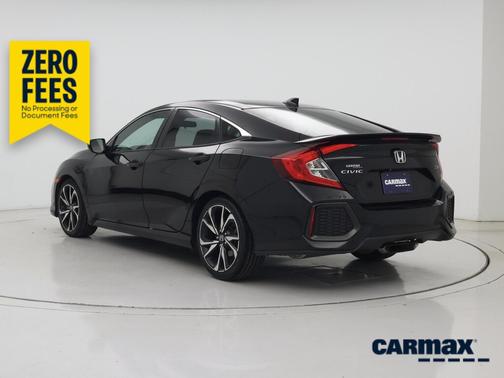 Black 2017 Honda Civic SI