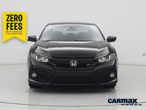 Black 2017 Honda Civic SI
