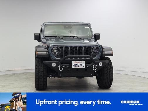 Gray 2025 Jeep Wrangler Rubicon