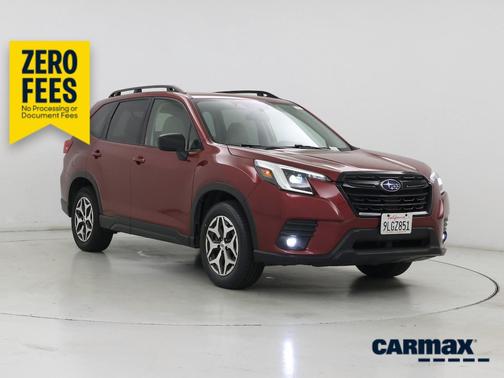 Red 2024 Subaru Forester Premium